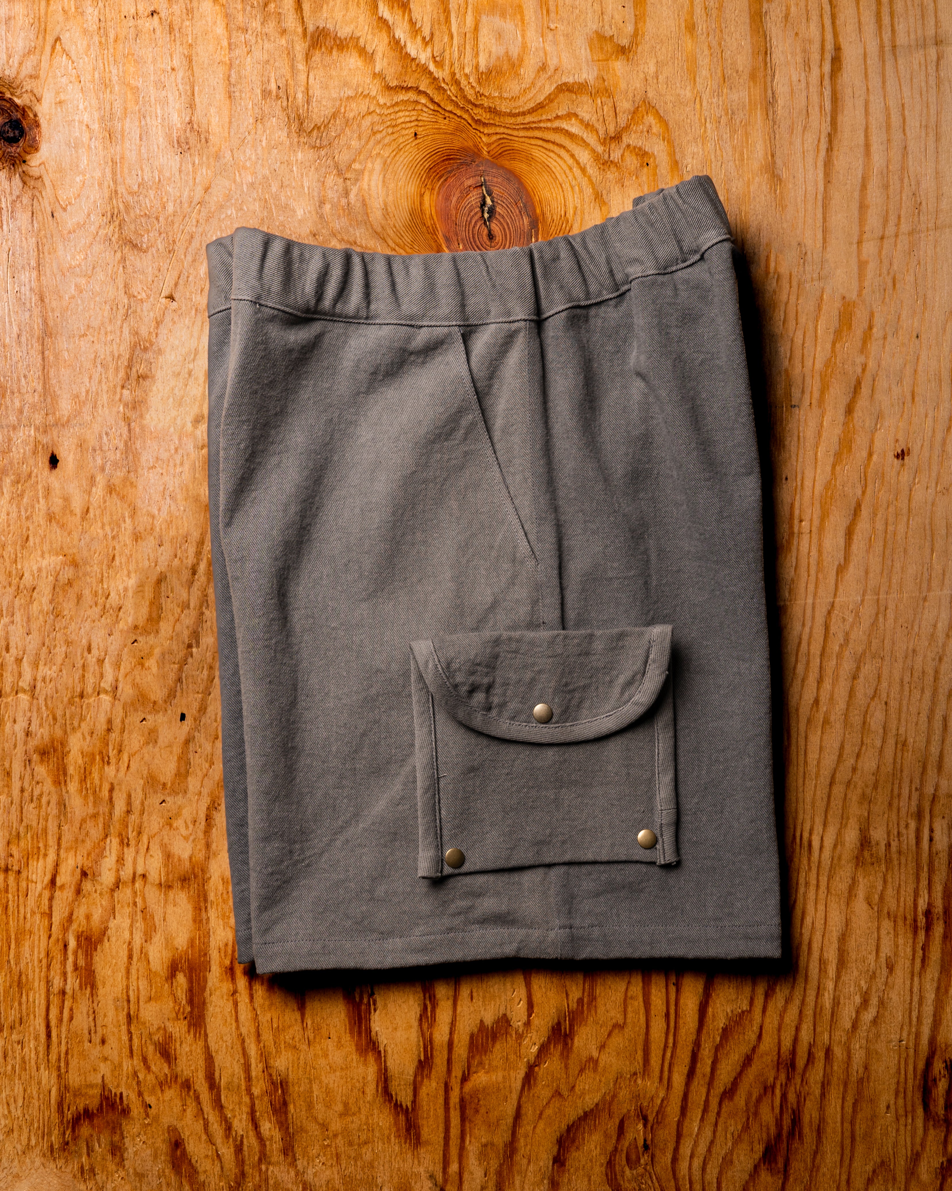 Chestnut Grey Denim Shorts