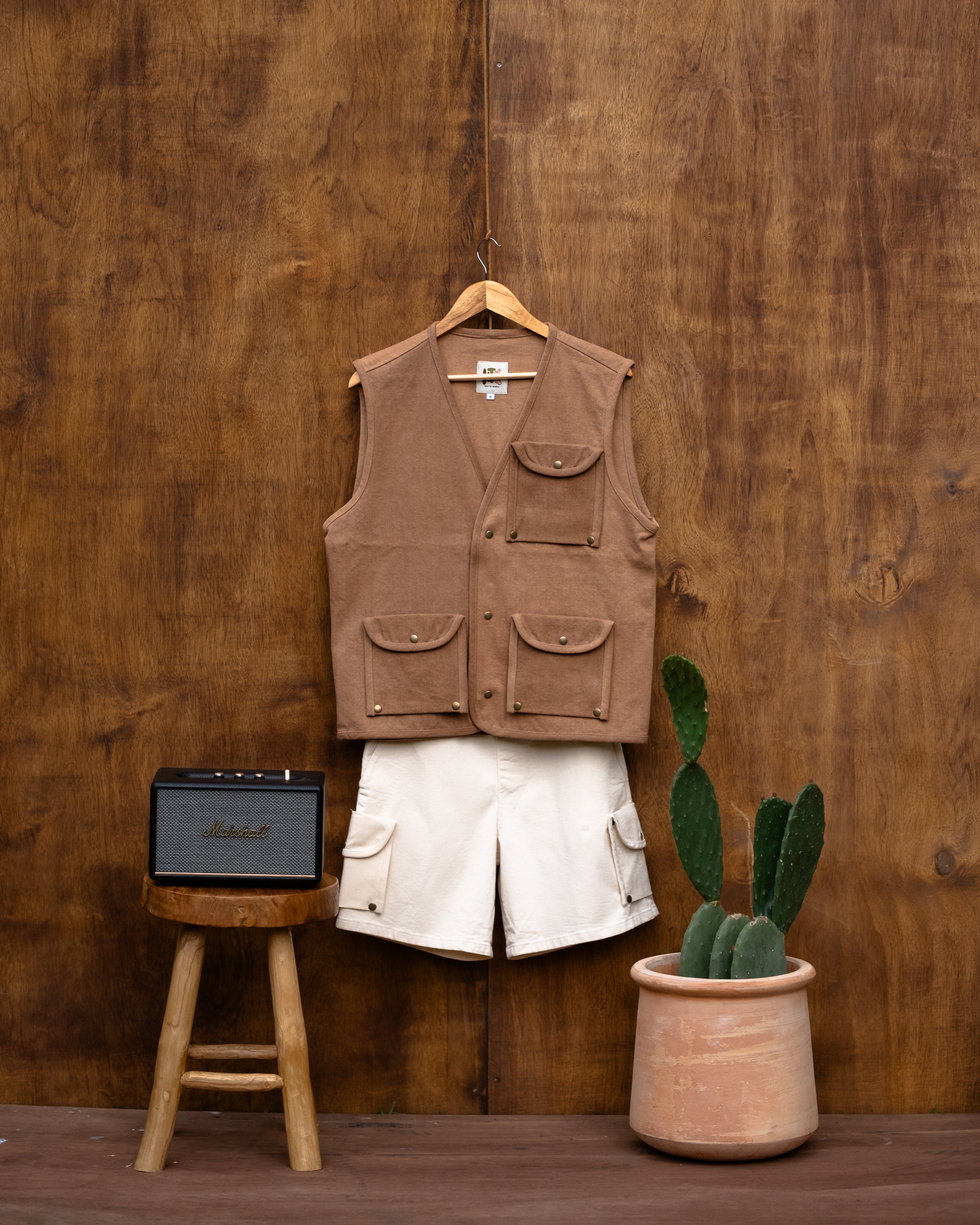 Desert Brown Dynamic Vest